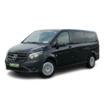 Mercedes Vito van chauffeur Barcelona for group airport transfers
